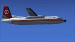 FSX/P3D F-27-500 Malaysian Airline System circa 1977 Textures